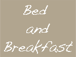 Bed and Breakfast lodgings